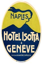 🇮🇹 Poster Napoli Hotel