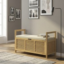 Cassapanca in Legno di Bambù