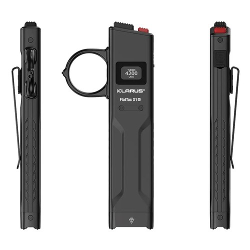 Klarus flattac v3 torcia - x1,