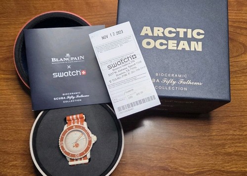 Blancpain swatch scuba - x,