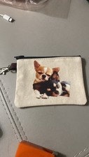Chihuahua Zippered  Pouch Coin