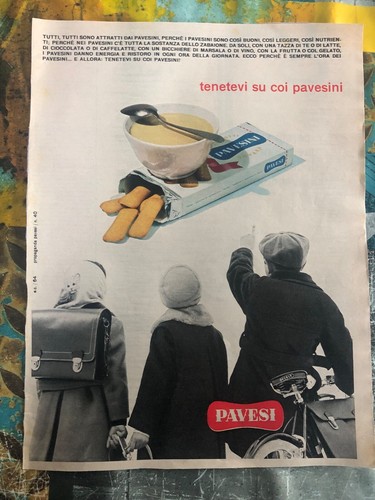 Pubblicità epoca pagina - pubblicità,