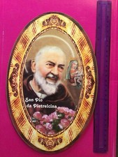 QUADRETTO DI LEGNO DEL SANTO PADRE PIO - N 1