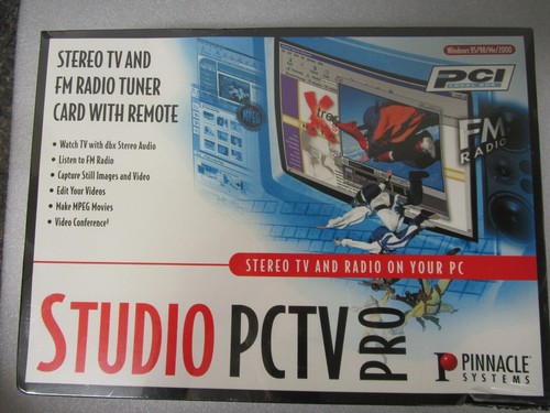 Pinnacle systems studio pctv - studio,