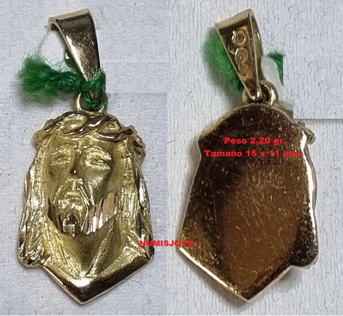 Ciondolo testa cristo - testa,