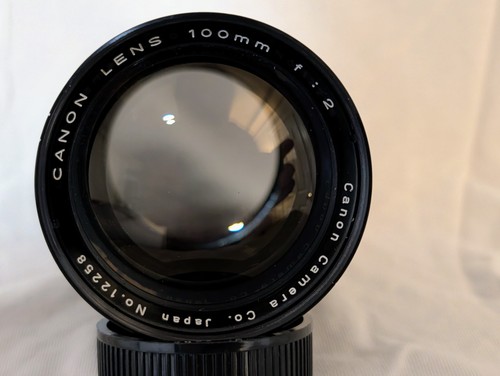Raro canon 100 f 2 - raro!!, f/2