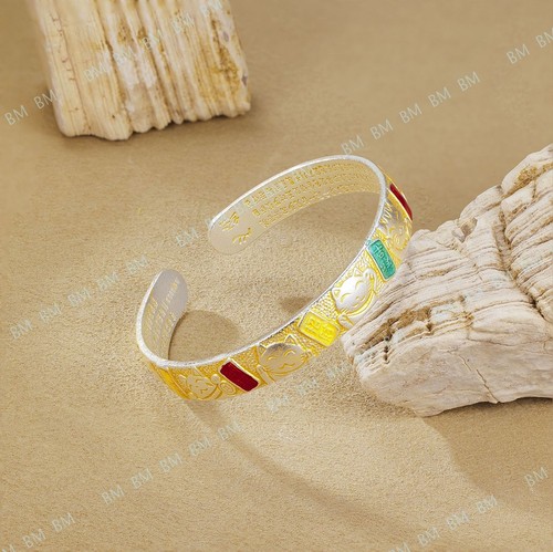 Bracciale aperto regolabile - , bm