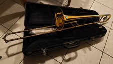 Trombone tenore Yamaha YSL354 pari al nuovo con custodia e bocchino. 