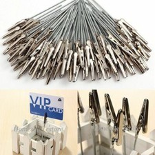 50pz pinze pinzette in metallo