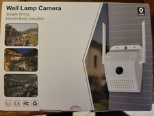 Telecamera IP wireless WIFI videosorveglianza Grandangolare Esterno FARETTO LED