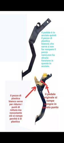 Replica pedale leva frizione - replica,