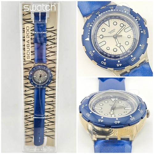 Swatch scuba 200 - 200, blue