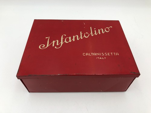 Scatola latta vintage - latta,