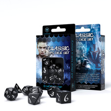 Set Di Dadi Rpg Classici Nero