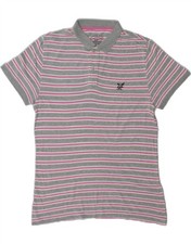 Polo uomo RIFLE grande grigia