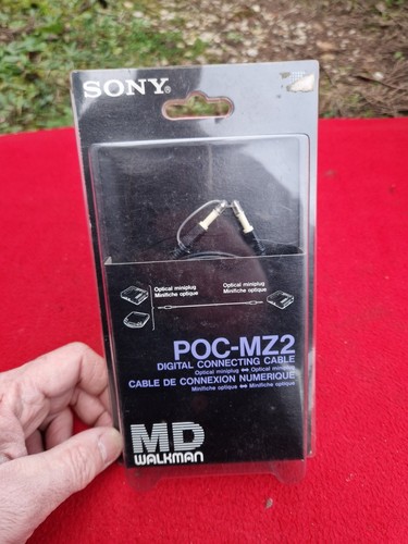 Cable optique minidisc sony - md,
