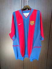 BARCELLONA Home Shirt NIKE Original Jersey Vintage n 10 RIQUELME - Usato (LEGGI)