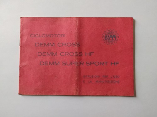 Ciclomotori demm cross super - cross,