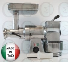 TRITACARNE GRATTUGIA Mod 22 trifase Gruppo macinazione e rullo INOX Ristorante