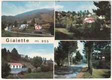 GIAIETTE - BORZONASCA - GENOVA - VEDUTINE - VIAGG. -5138-