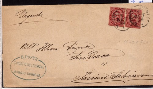 Storia postale effige umberto - postale,