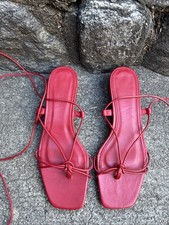 Sandali Zara EU 36/ US 6 rossi