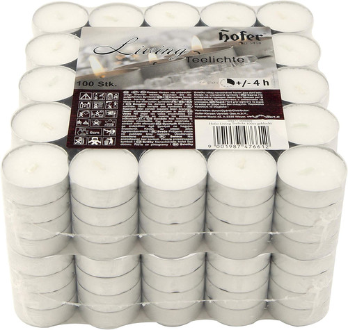 Tealight candele bianche non - tealight,