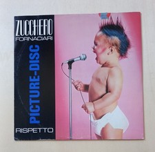 LP 33 giri 12'' Vinile ZUCCHERO Rispetto 1986 Italia Polydor PICTURE DISC