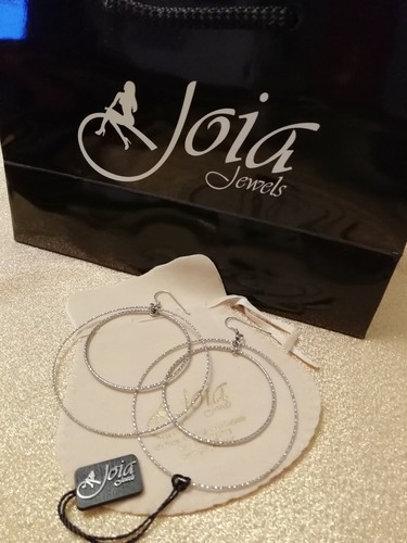 Orecchini cerchio argento 925 - orecchini,