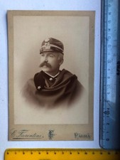 14E - Foto CDV di Ufficiale in