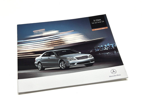 Brochure mercedes classe s - brochure,
