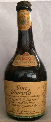 Vino collezione barolo 1962 - vino,