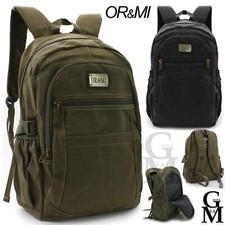 Zaino tessuto militare canvas