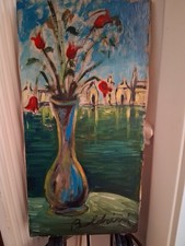 Gustavo Boldrini, olio su