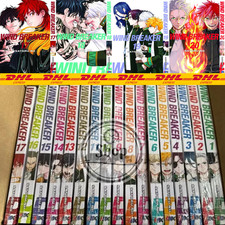 Wind Breaker Manga Vol.1-20 Half/Full Set Versione Inglese Fumetto di Satoru Nii