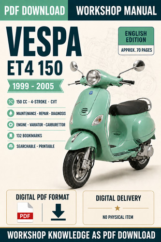 Vespa et4 150 - vespa,