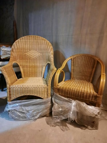 Poltroncine vimini ottimo - poltroncine,