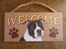 Pitbull blk wht welcome carino - wht,