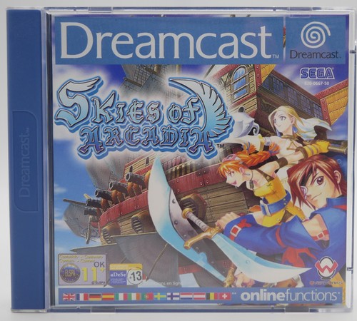 Skies arcadia sega - arcadia, |