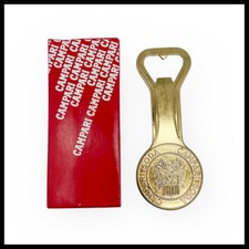 1970ca * Apribottiglie in Metallo "Campari Soda - Custodia in Carta" (B+)