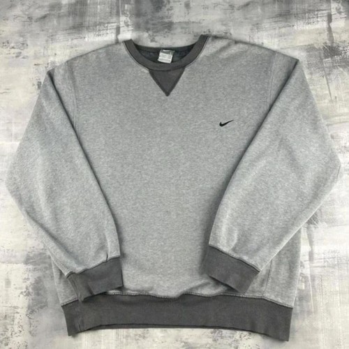 Felpa nike grigia - grigia, con