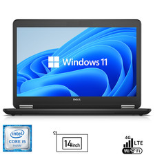 PC Laptop DELL E7470 14'' I5 Ram 8GB SSD 170GB Notebook Windows 11 LTE 4G Sim