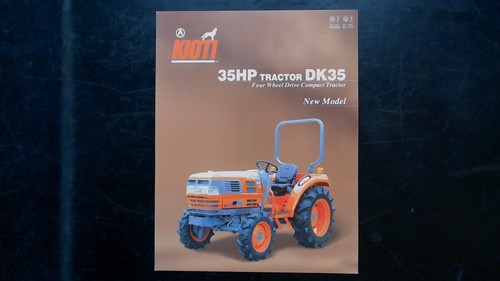 Brochure trattore kioti dk35 - trattore,