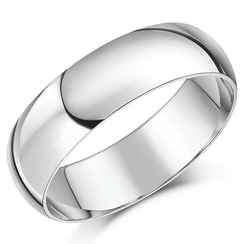 9ct anello oro - 9ct, bianco