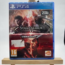 PS4 SOUL CALIBUR VI + TEKKEN 7  GIOCO IN ITALIANO PLAYSTATION 4 COME NUOVO