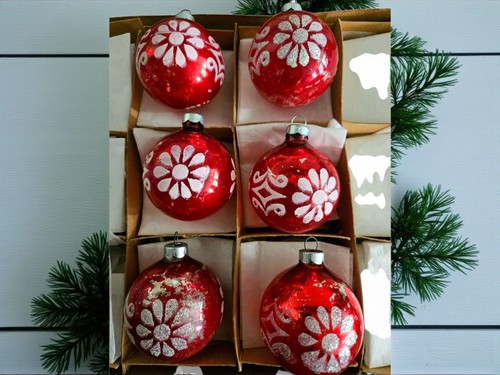 Vintage christmas ornaments - vintage,