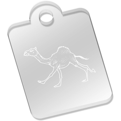 Running camel laser engraved - 'running, laser-engraved