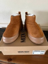 Moon Boot LUNA LOW SUEDE BROWN