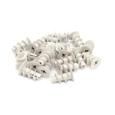 Tasselli per Cartongesso in Nylon 6x20mm Fischer senza vite Set 10 Pezzi