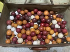 PALLE BILIARDO  BACHELITE ORIGINALI D’EPOCA VINTAGE SNOOKER BAKELITE BALLS 